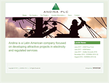 Tablet Screenshot of andinaplc.com